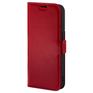 SURAZO Premium MJ - Skórzane Etui Na Smartphone Portfel z Klapką - Costa Czerwony